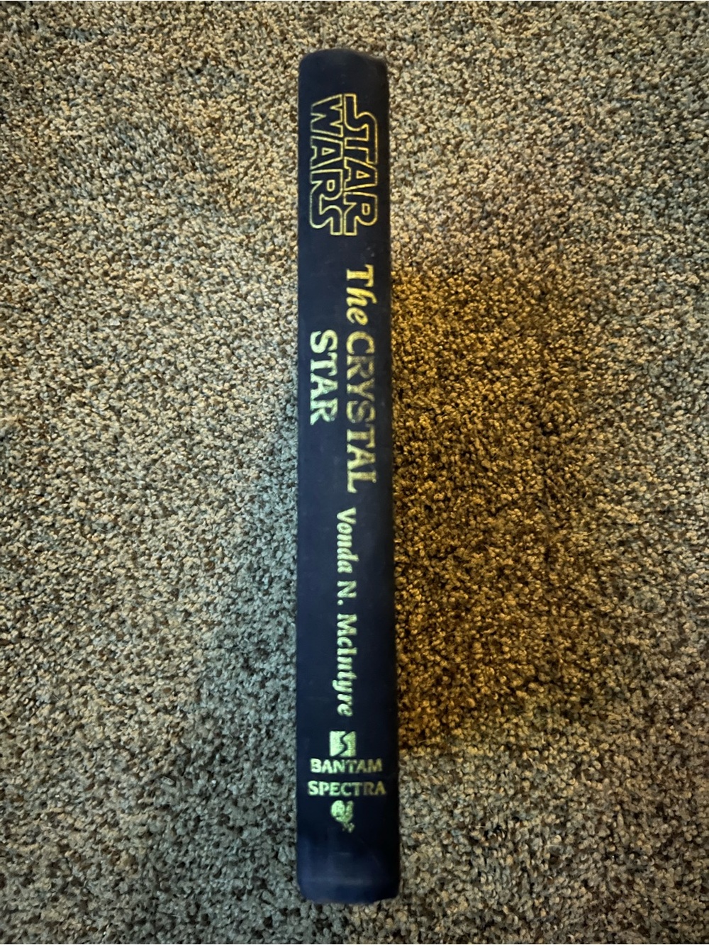 Star Wars Dark Blue Hardcover with Gold Foil Spine